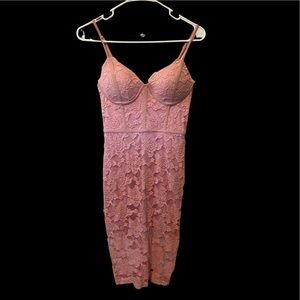Pink Lace dress from Entry